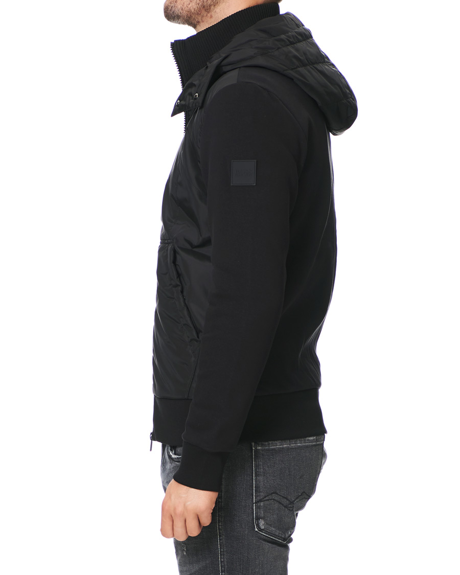 Herre | Jakker | BOSS BLACK | BOSS Seeger Hybrid Jacket Black