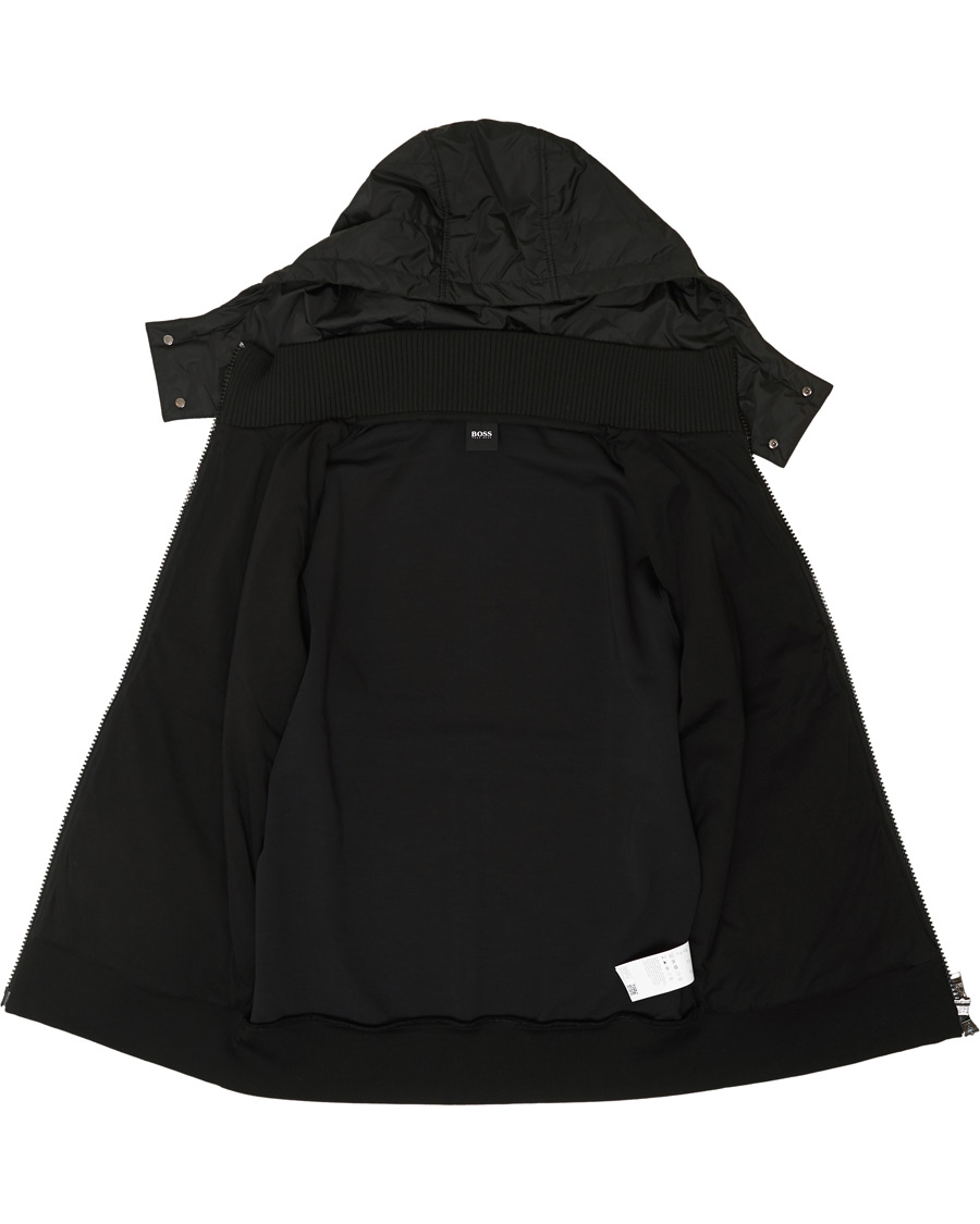 Herre | Jakker | BOSS BLACK | BOSS Seeger Hybrid Jacket Black