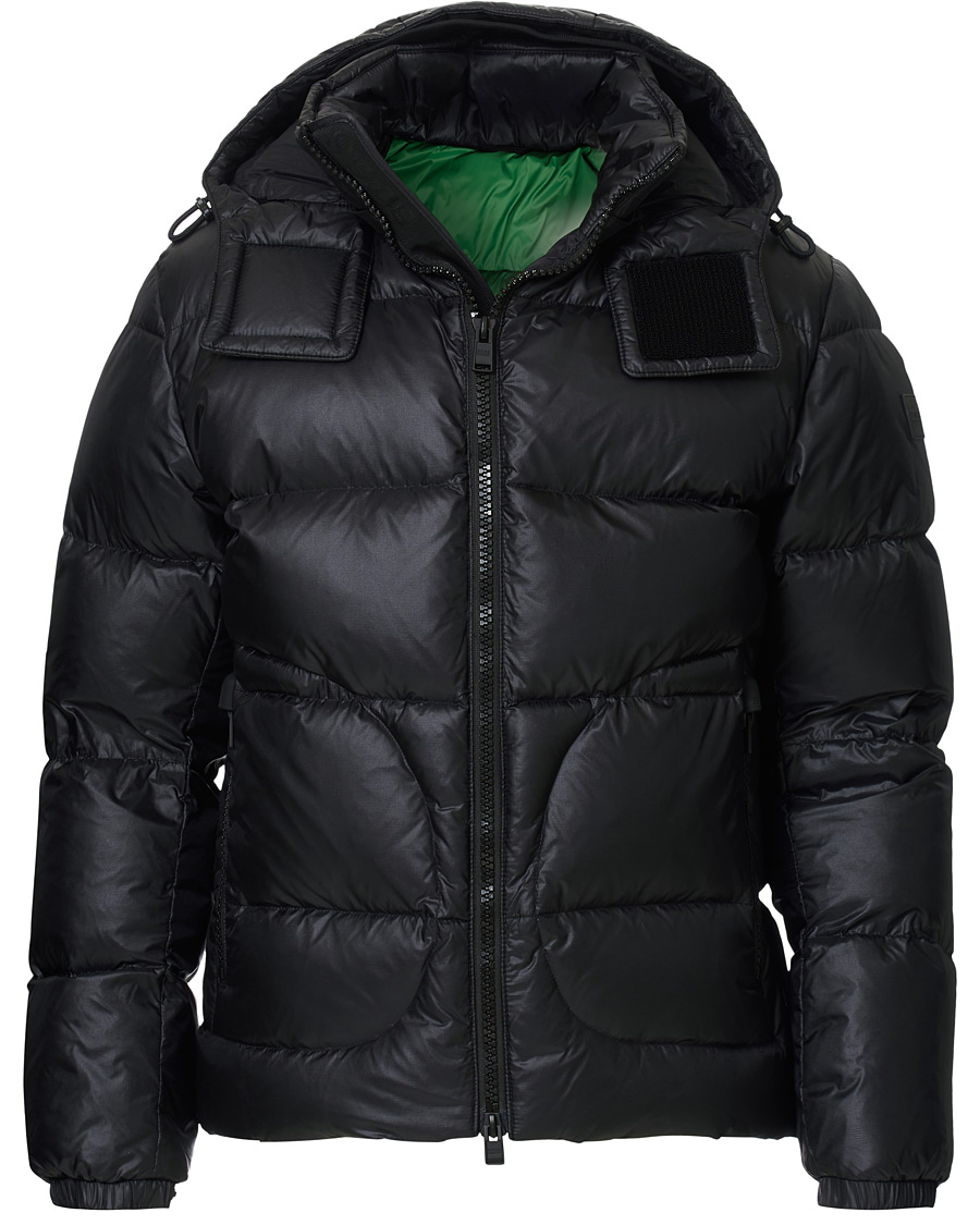 Herre | Jakker | BOSS BLACK | BOSS Dolera Ripstop Hooded Down Jacket Black