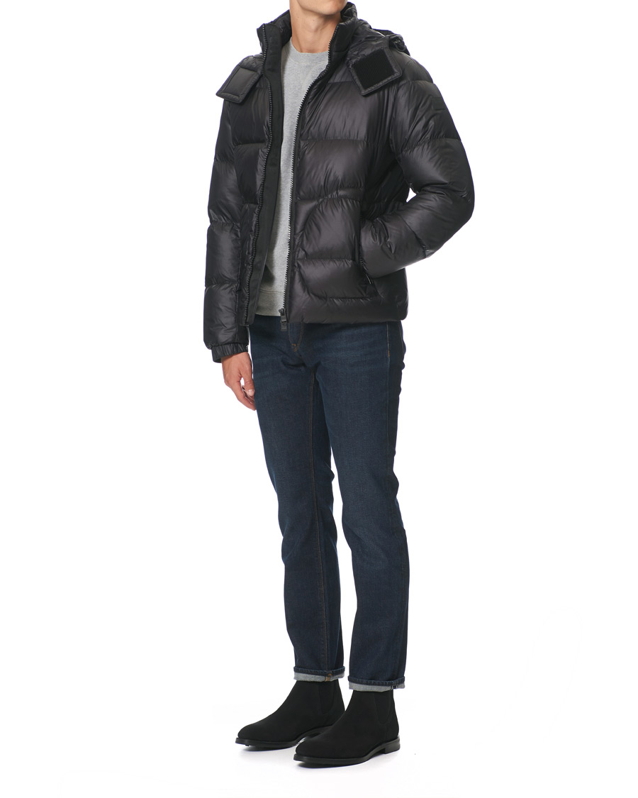 Herre | Jakker | BOSS BLACK | BOSS Dolera Ripstop Hooded Down Jacket Black