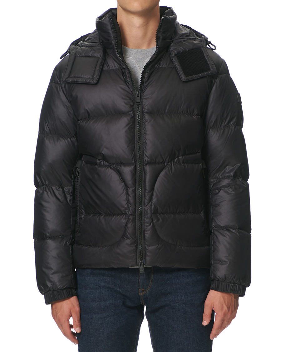 Herre | Jakker | BOSS BLACK | BOSS Dolera Ripstop Hooded Down Jacket Black