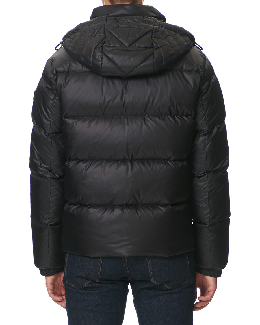 Herre | Jakker | BOSS BLACK | BOSS Dolera Ripstop Hooded Down Jacket Black