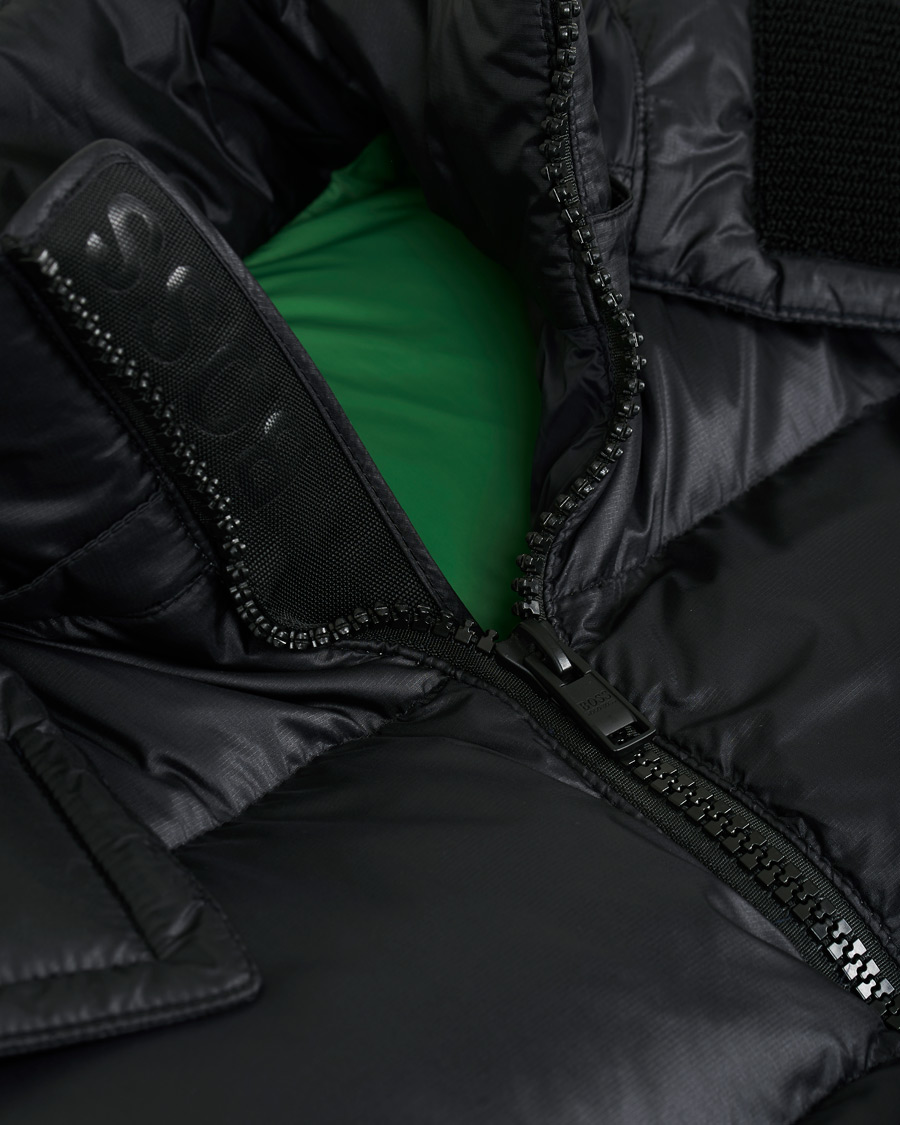 Herre | Jakker | BOSS BLACK | BOSS Dolera Ripstop Hooded Down Jacket Black