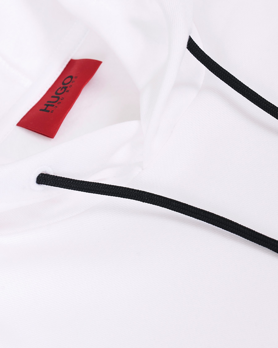 Herre | Gensere | HUGO | Downsville Logo Hoodie White