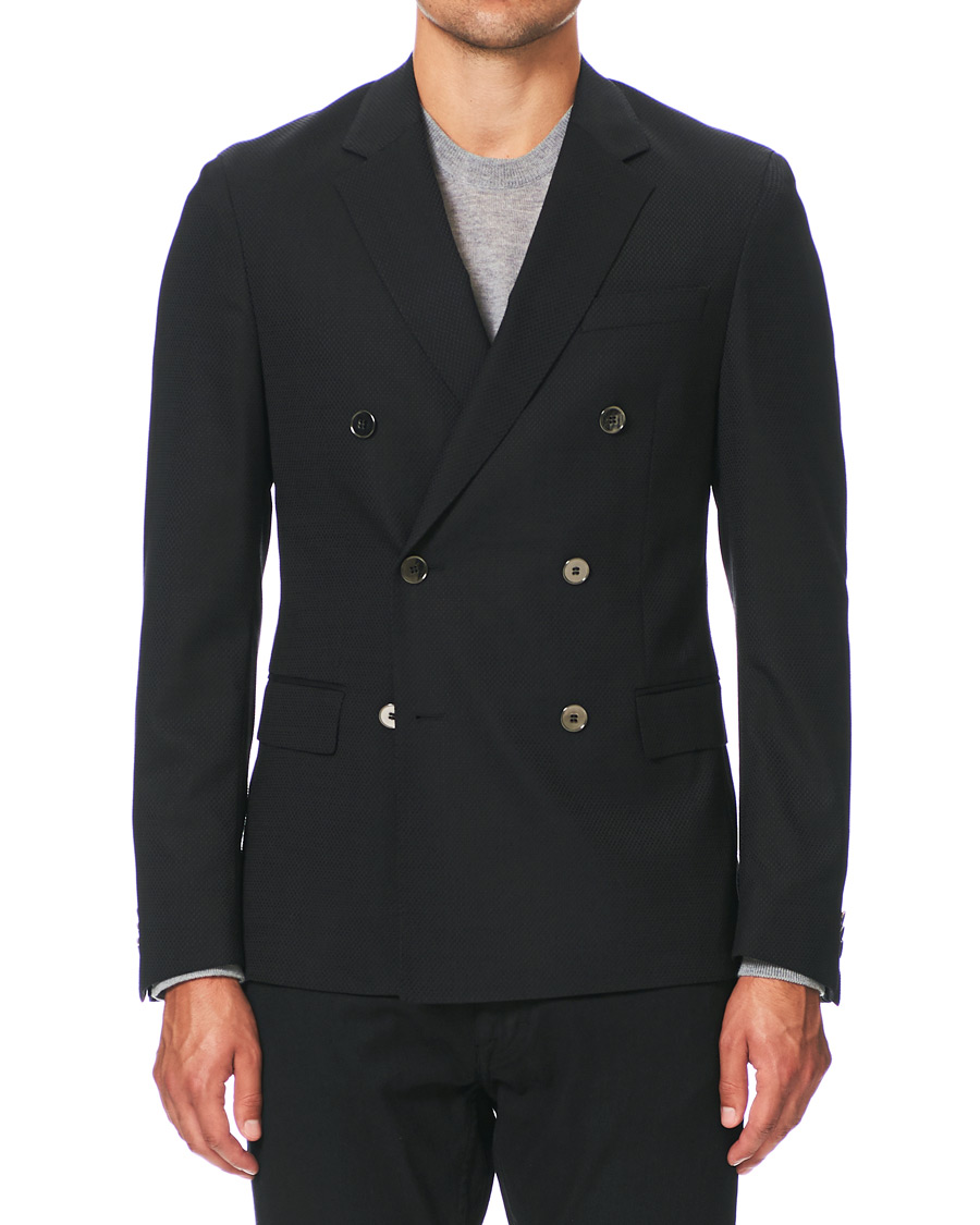 Herre | Dressjakker | BOSS BLACK | BOSS Nielsen Double Breasted Blazer Black