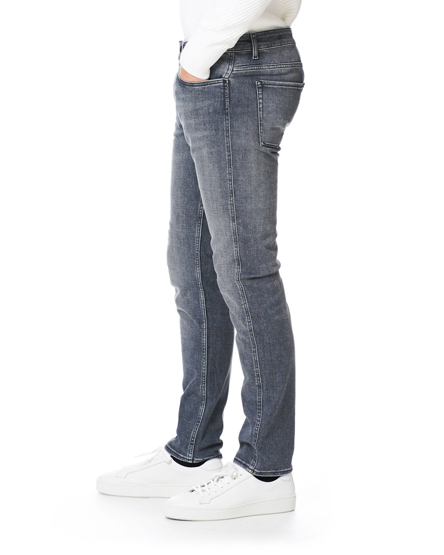 Herre | Jeans | BOSS BLACK | BOSS Delaware Slim Fit Stretch Jeans Medium Grey