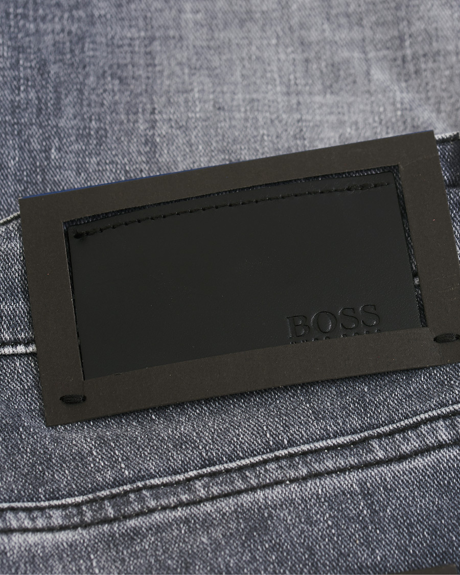 Herre | Jeans | BOSS BLACK | BOSS Delaware Slim Fit Stretch Jeans Medium Grey