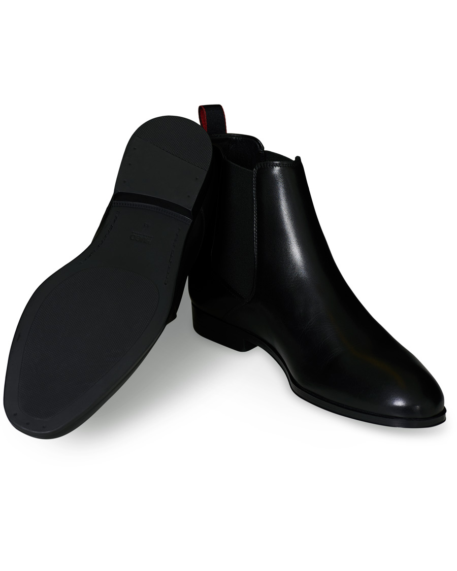 Herre | HUGO Boheme Chelsea Boot Black Leather | HUGO | Boheme Chelsea Boot Black Leather
