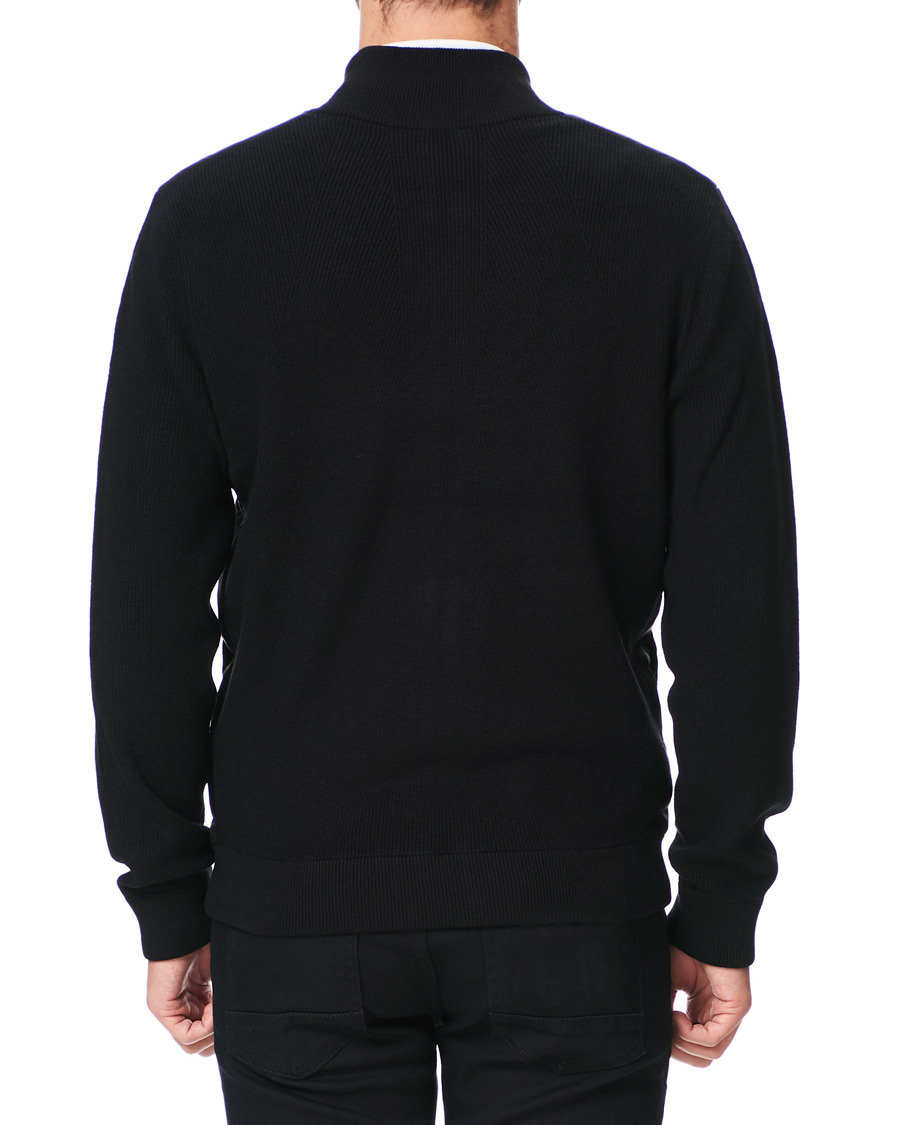 Herre | Gensere | BOSS BLACK | BOSS Porsche Capsule Mandor Hybrid Full Zip Black