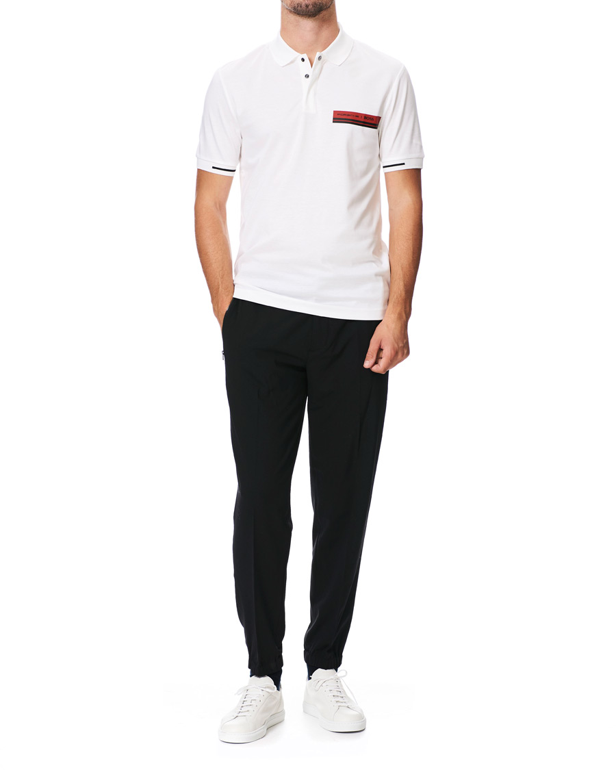 Herre | Pikéer | BOSS BLACK | BOSS Porsche Capsule Phillipson Polo White