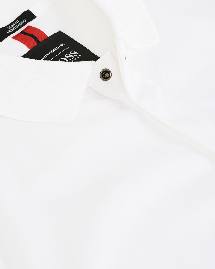 Herre | Pikéer | BOSS BLACK | BOSS Porsche Capsule Phillipson Polo White