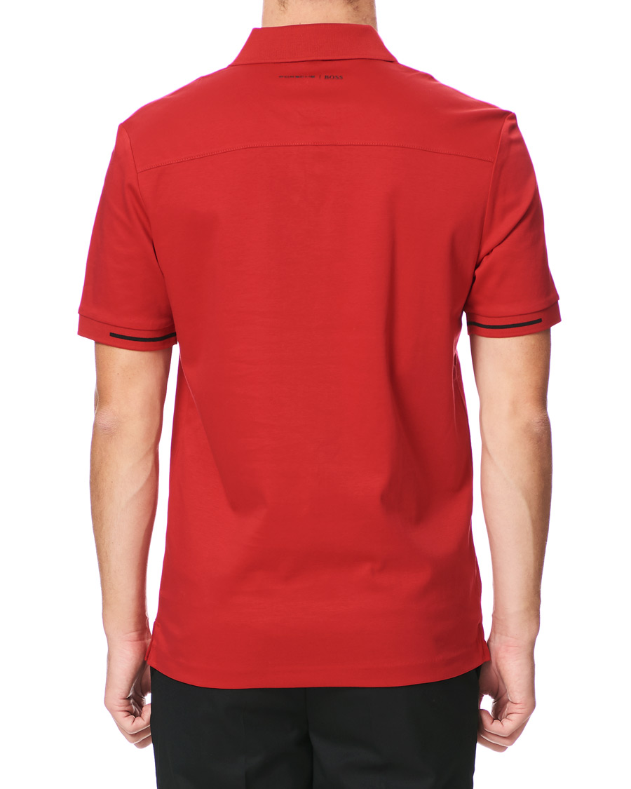 Herre | Pikéer | BOSS BLACK | BOSS Porsche Capsule Phillipson Polo Open Red