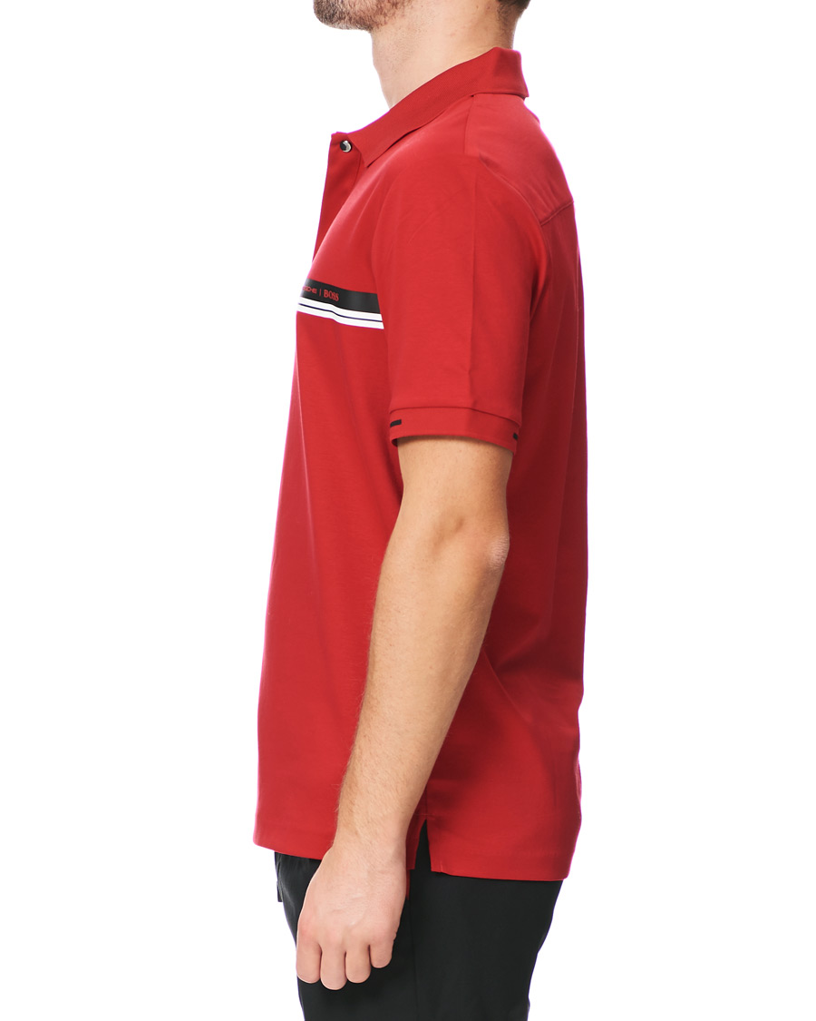 Herre | Pikéer | BOSS BLACK | BOSS Porsche Capsule Phillipson Polo Open Red