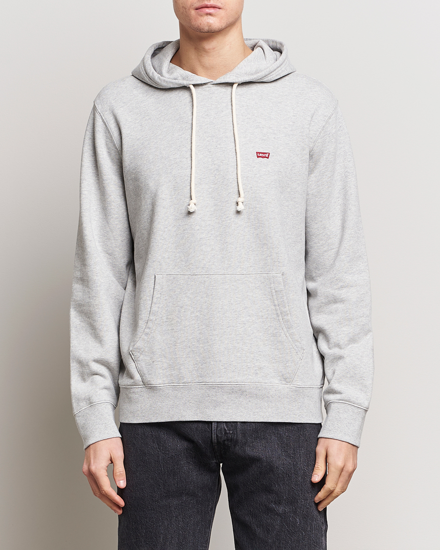 Herre | American Heritage | Levi's | Original Hoodie Light Mist Heather