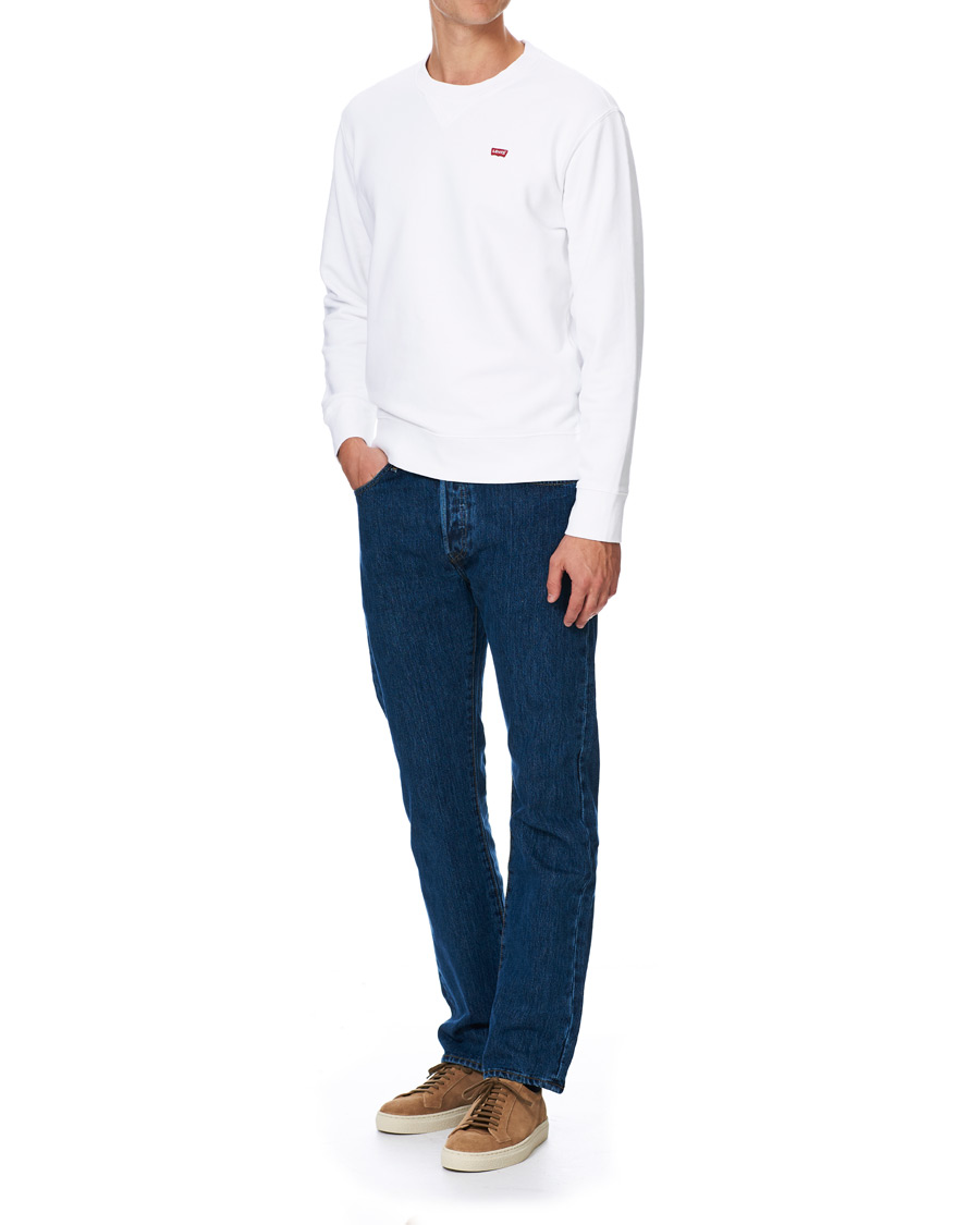 Herre | Gensere | Levi's | Original Crew Neck Sweatshirt White