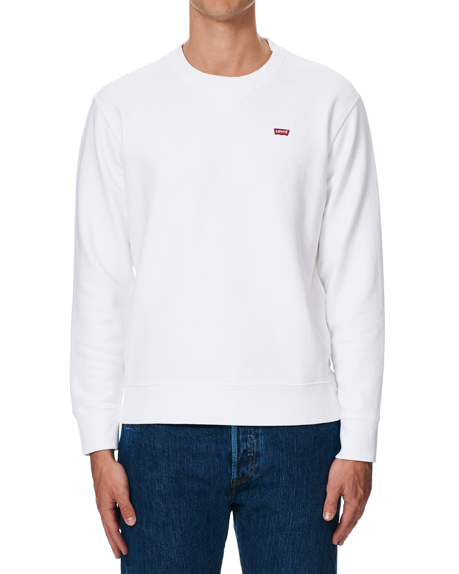 Herre | Gensere | Levi's | Original Crew Neck Sweatshirt White