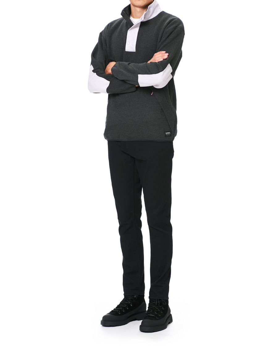 Herre | Gensere | Levi's Made & Crafted | Alpine Mock Fleece Stretch Limo