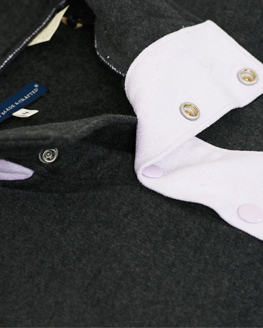 Herre | Gensere | Levi's Made & Crafted | Alpine Mock Fleece Stretch Limo