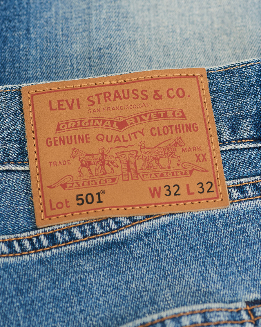 Herre | Jeans | Levi's | 501 Slim Fit Stretch Jeans Candy Paint W33L34