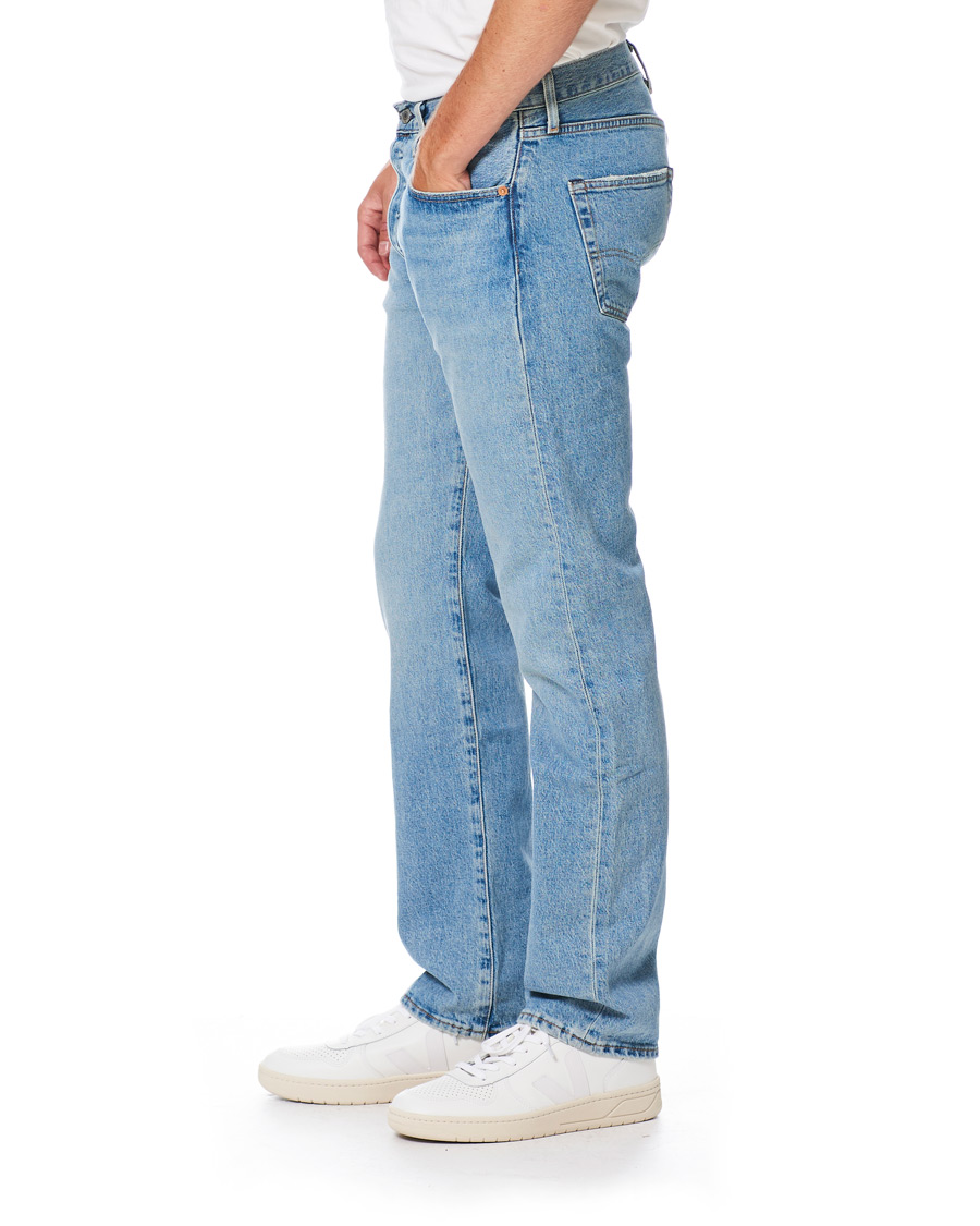 Herre | Jeans | Levi's | 501 Slim Fit Stretch Jeans Basil Sand W34L32
