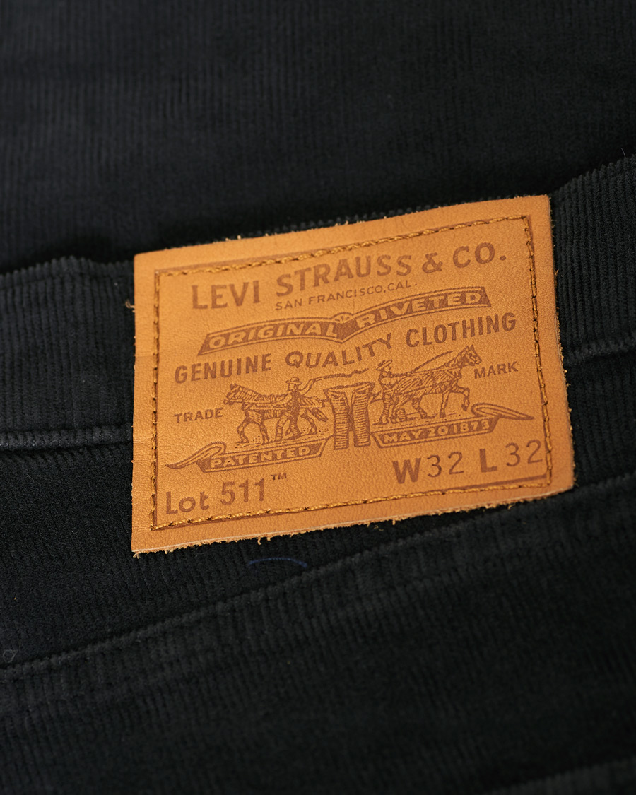 Herre | Bukser | Levi's | 511 Slim Fit Stretch Jeans Black