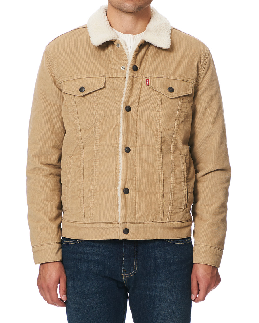Herre | Jakker | Levi's | Type III Sherpa Trucker True Chino Corduroy