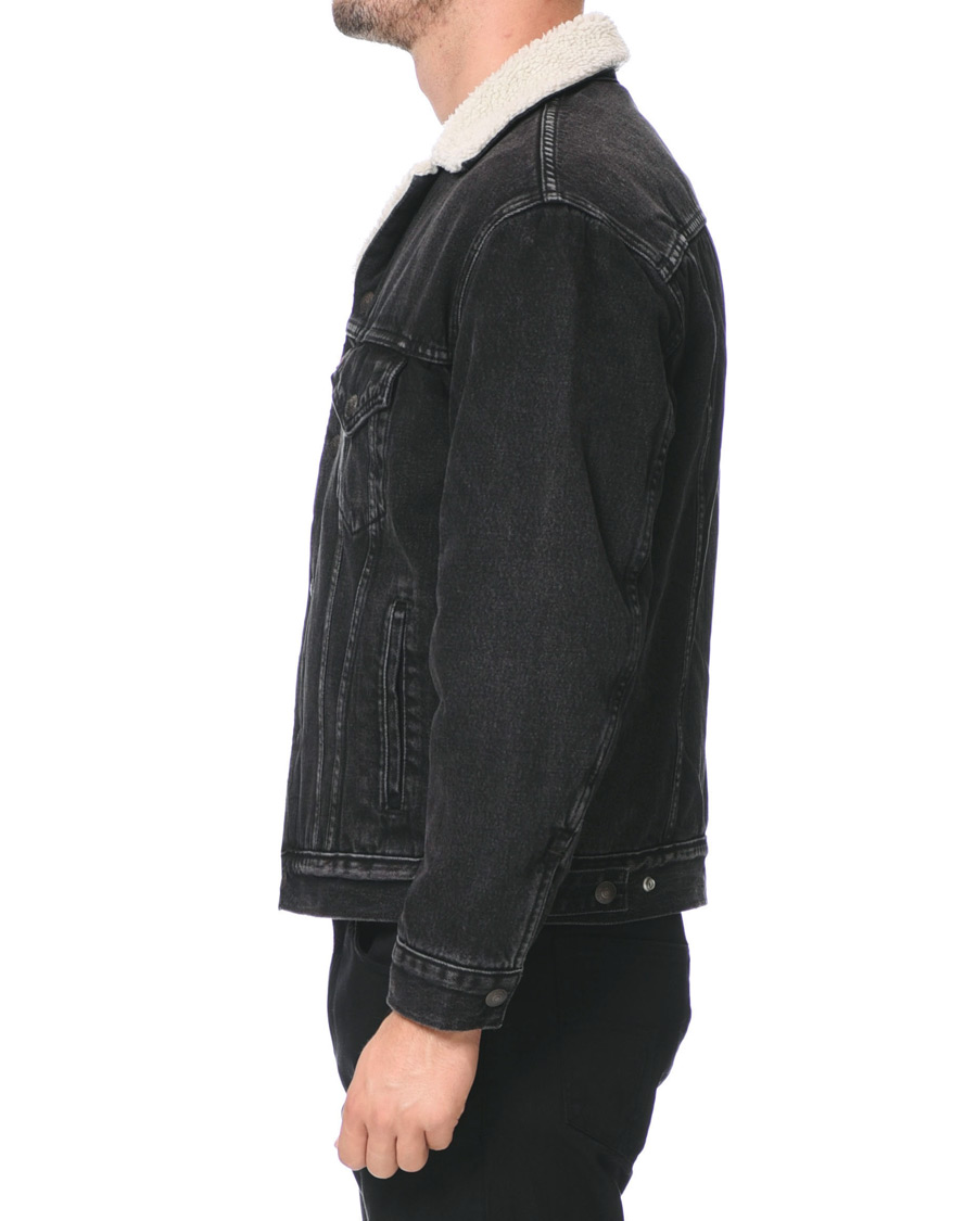 Herre | Jakker | Levi's | Vintage Fit Sherpa Trucker Midnight