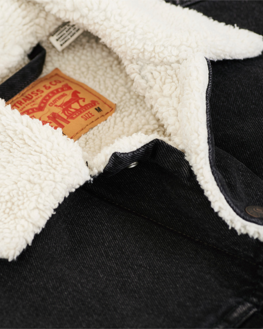 Herre | Jakker | Levi's | Vintage Fit Sherpa Trucker Midnight