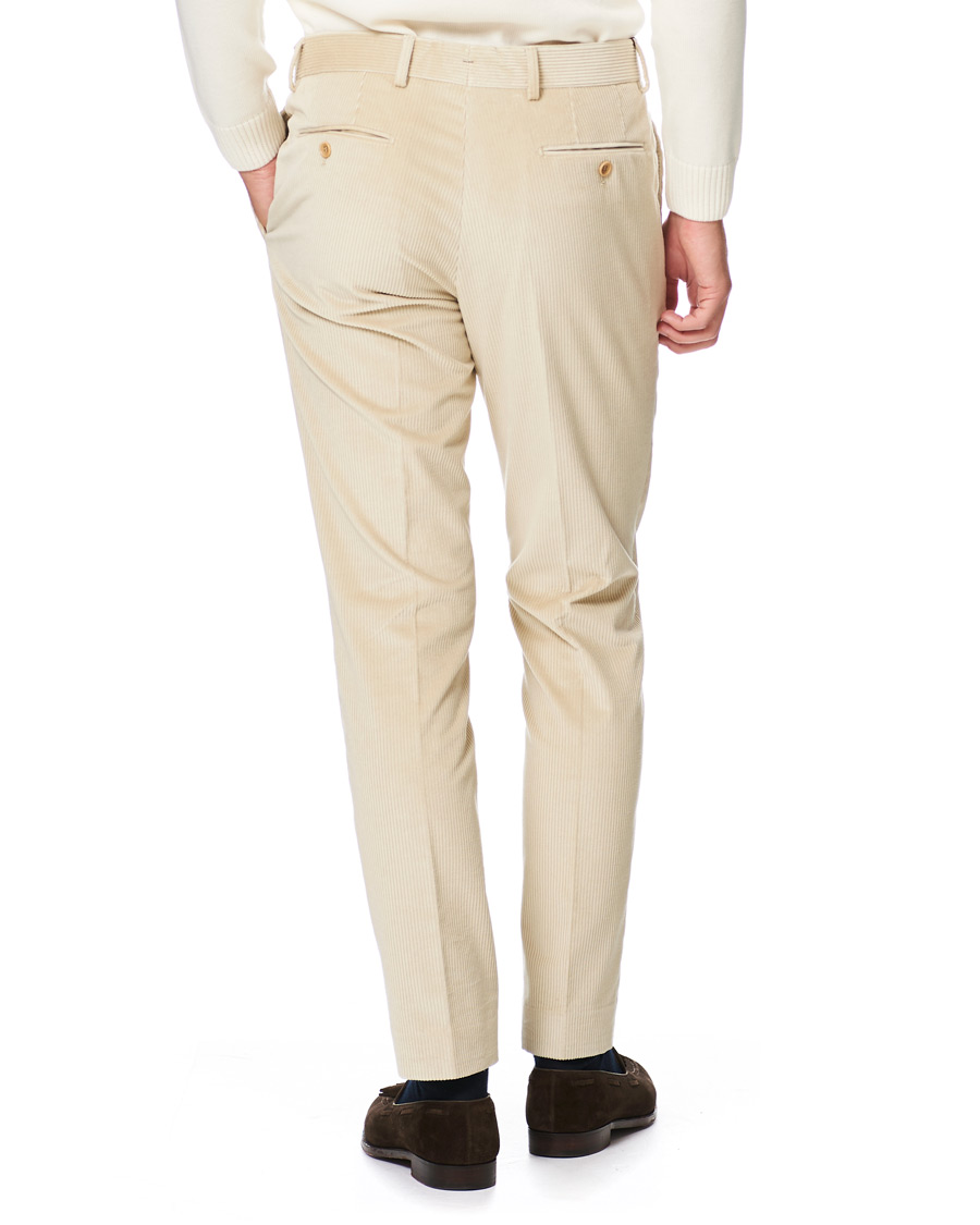 Herre | Bukser | Morris | Rodney Corduroy Trousers Off White