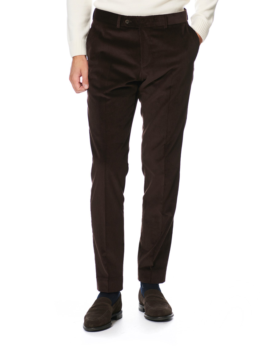 Herre | Bukser | Morris | Rodney Corduroy Trousers Brown