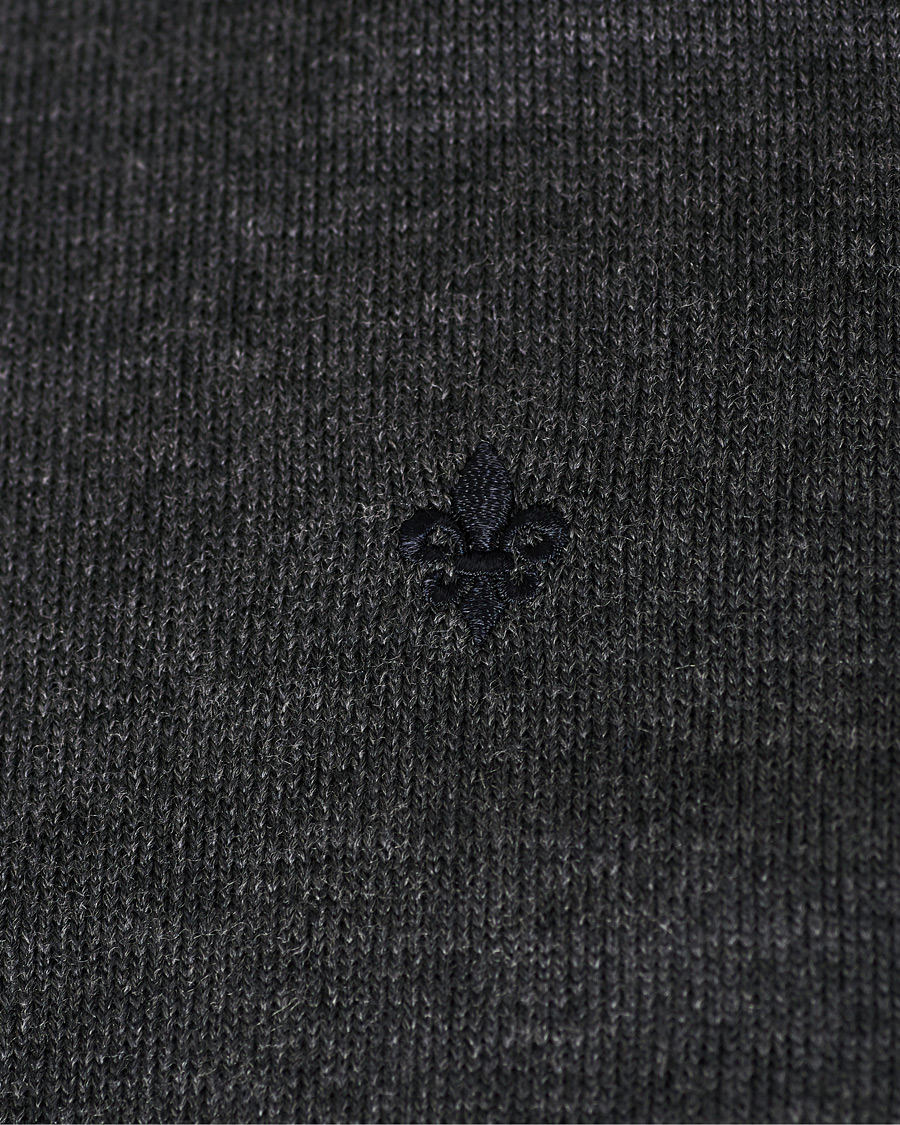 Herre | Gensere | Morris | Merino Full Zip Dark Grey