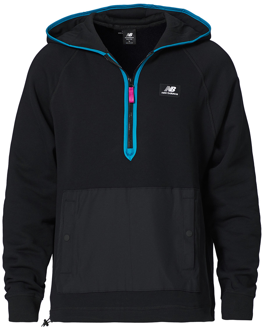 Herre | Gensere | New Balance | All Terrain Half Zip Hoodie Black