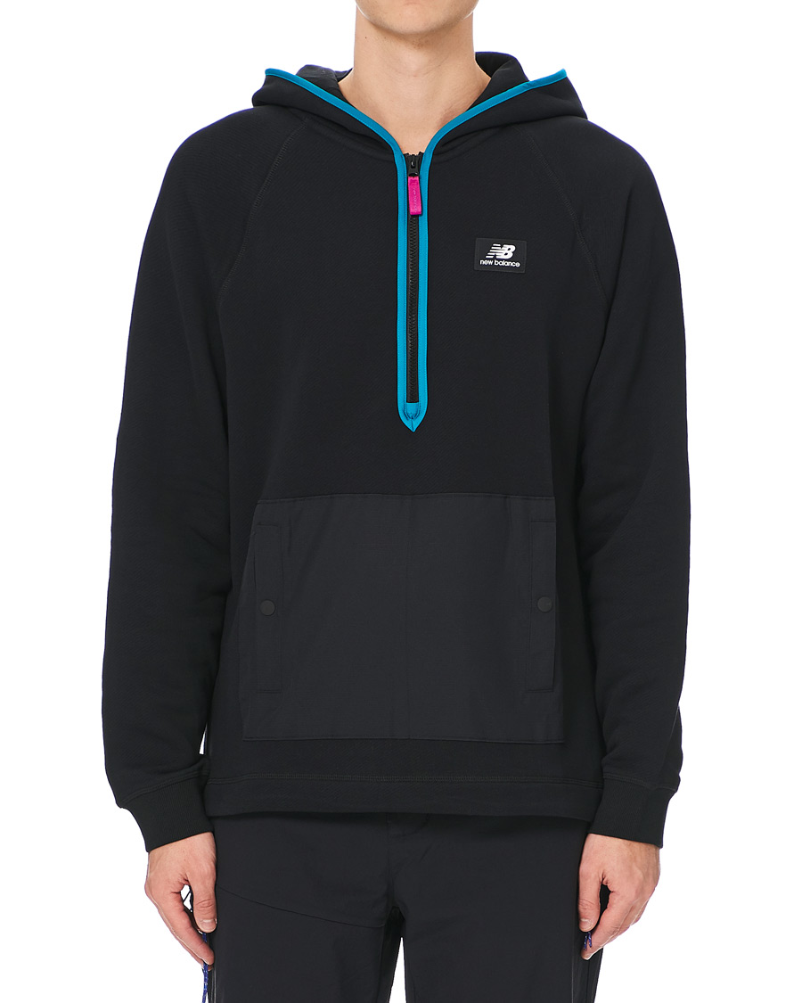 Herre | Gensere | New Balance | All Terrain Half Zip Hoodie Black