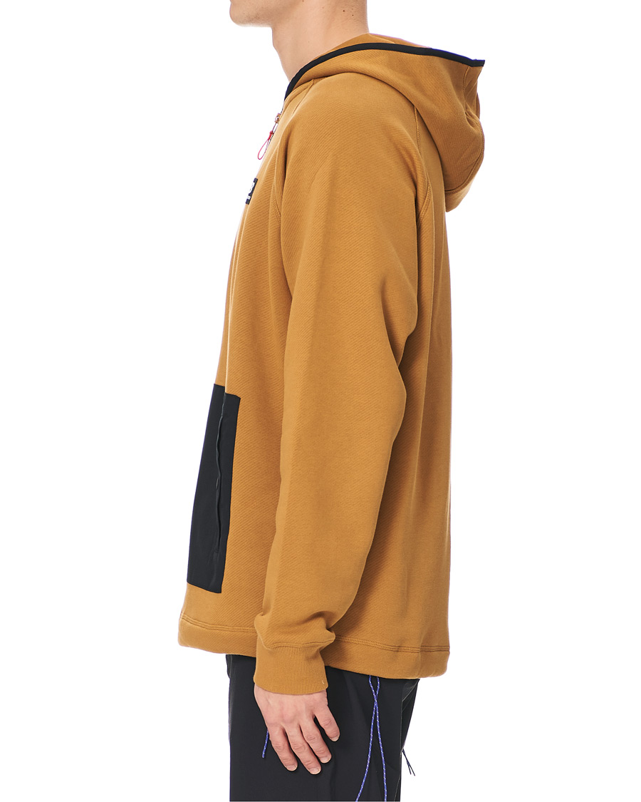 Herre | Gensere | New Balance | All Terrain Half Zip Hoodie Brown
