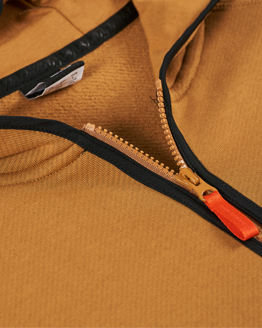 Herre | Gensere | New Balance | All Terrain Half Zip Hoodie Brown