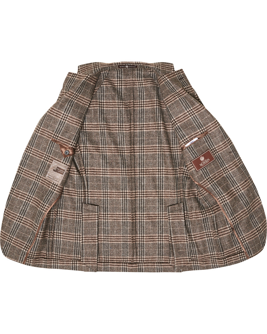 Herre | Dressjakker | Morris Heritage | Mike Checked Blazer Brown/Beige