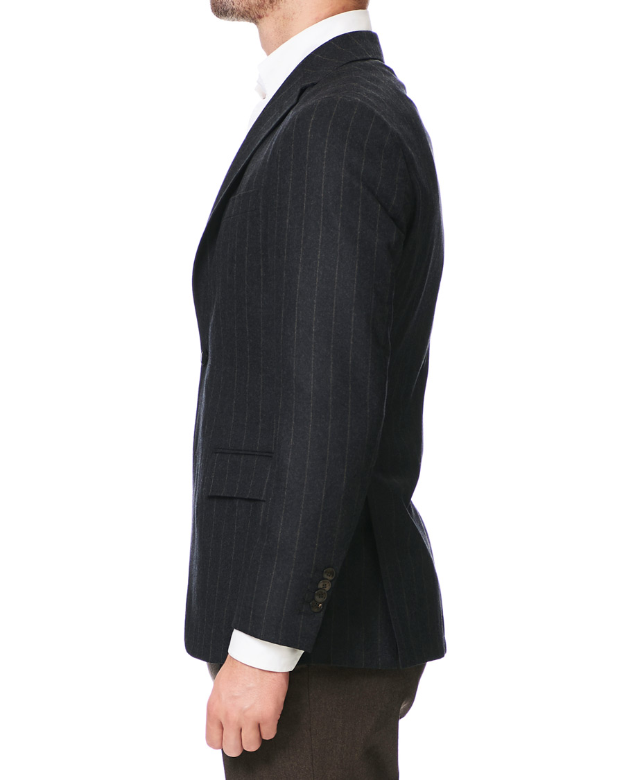 Herre | Dressjakker | Morris Heritage | Frank Pinstripe Suit Jacket Grey
