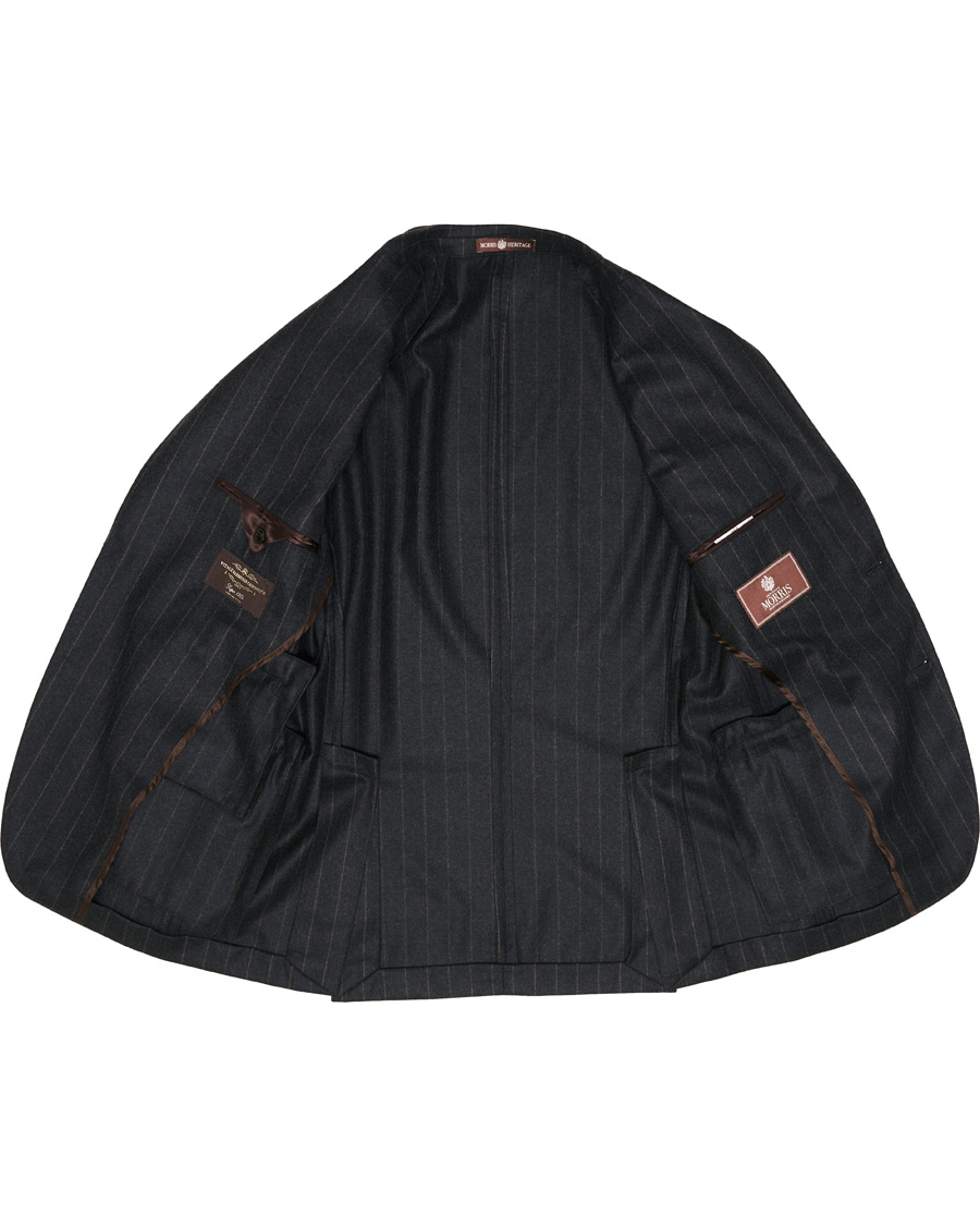 Herre | Dressjakker | Morris Heritage | Frank Pinstripe Suit Jacket Grey
