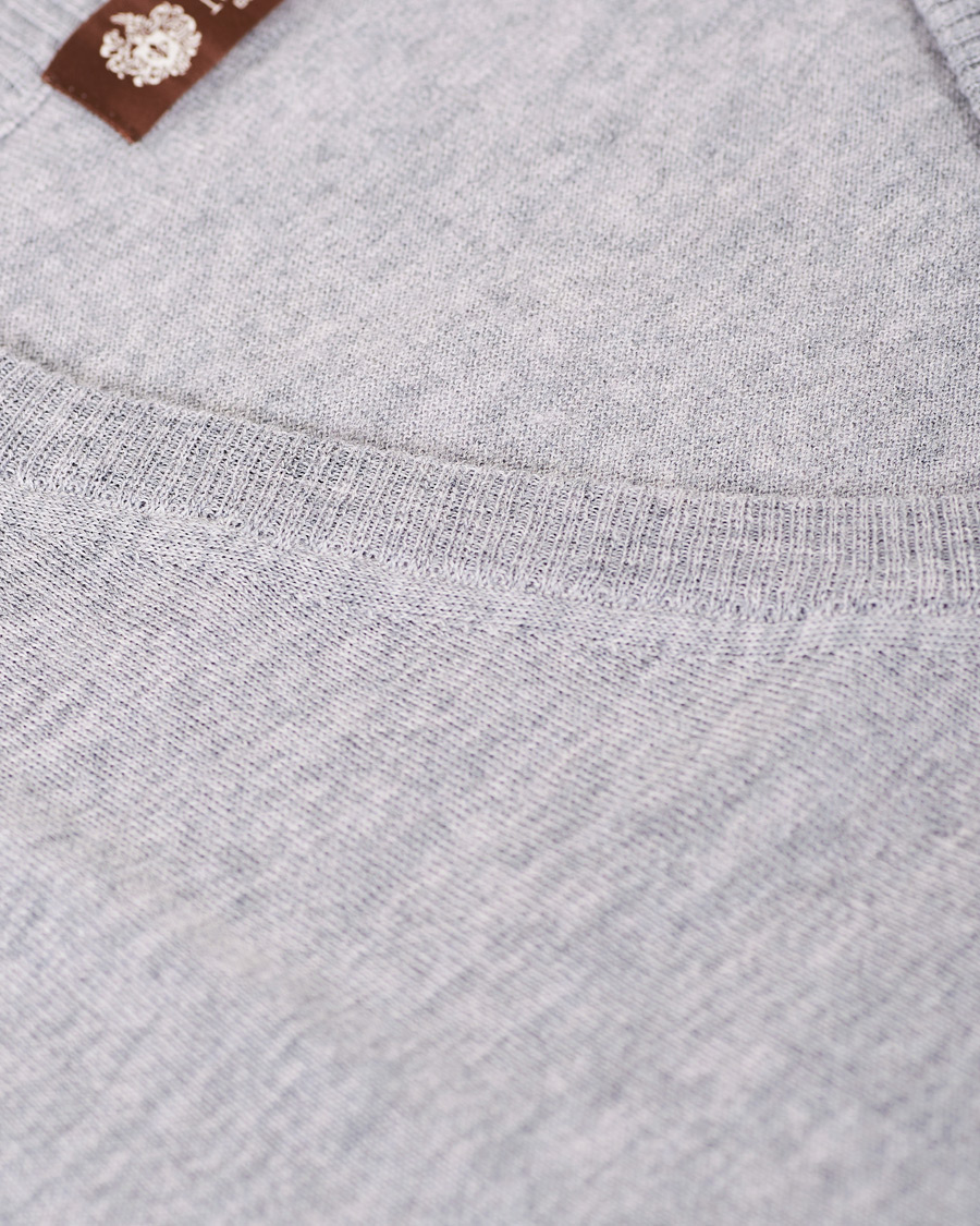 Herre | Gensere | Morris Heritage | Heritage V-Neck Grey