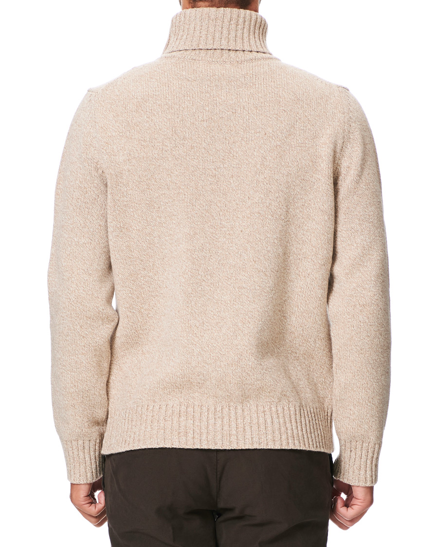 Herre | Gensere | Morris Heritage | Heritage Heavy Rollneck Beige