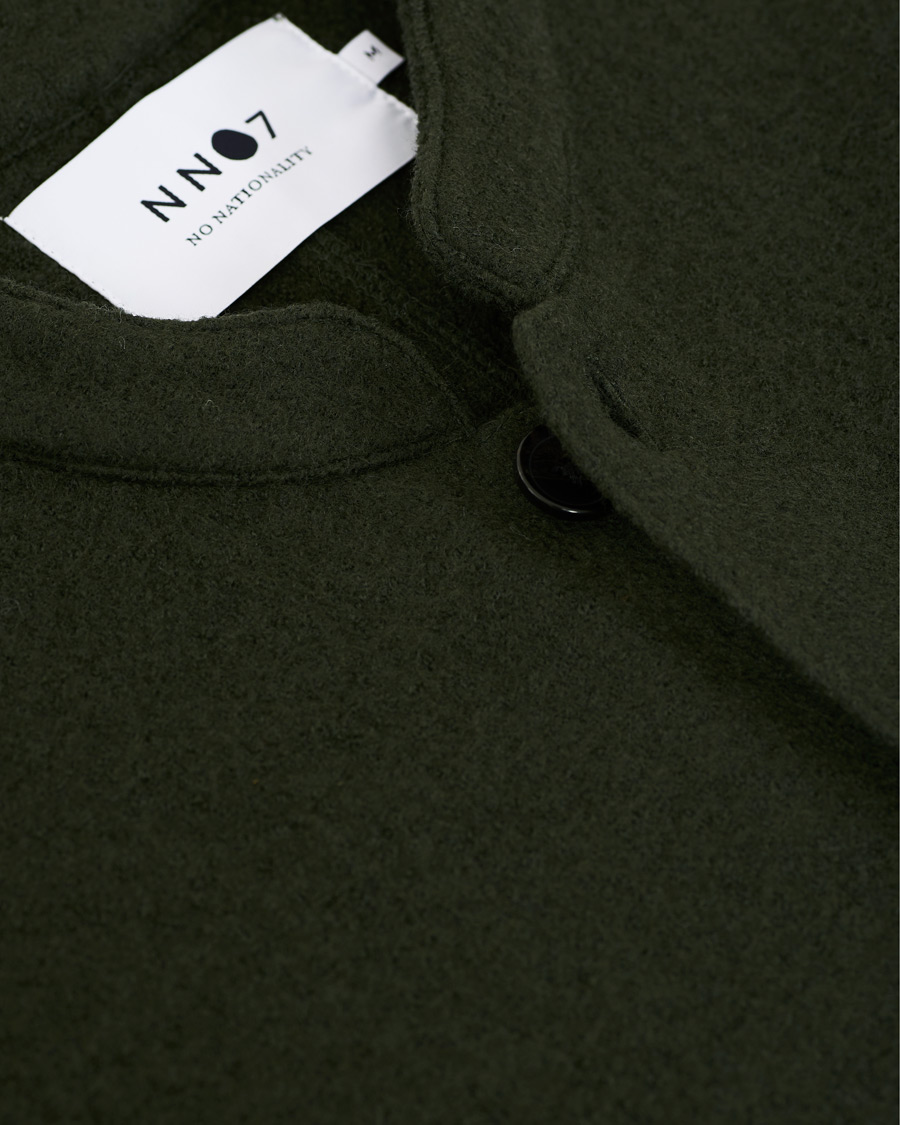 Herre | Dressjakker | NN07 | Oswald Wool Blazer Army Green