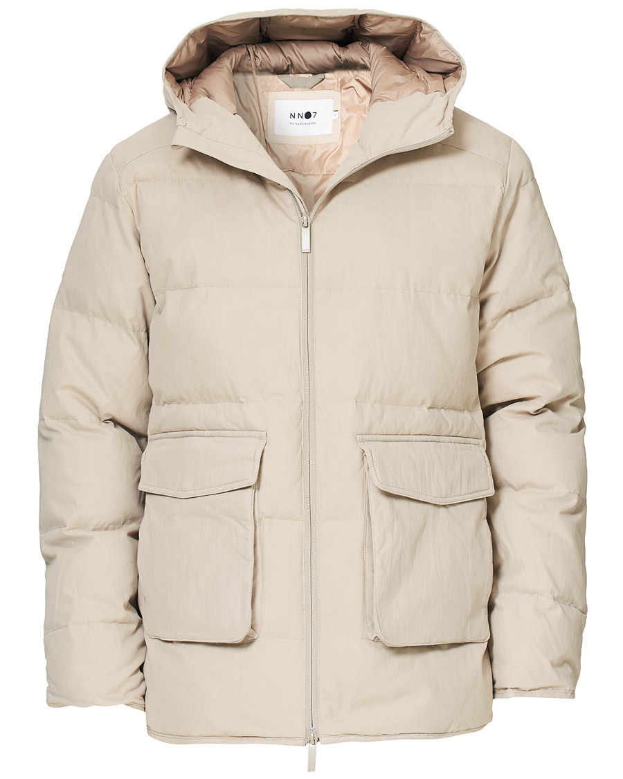 Herre | Jakker | NN07 | Mason Prima Loft Hooded Jacket Off White
