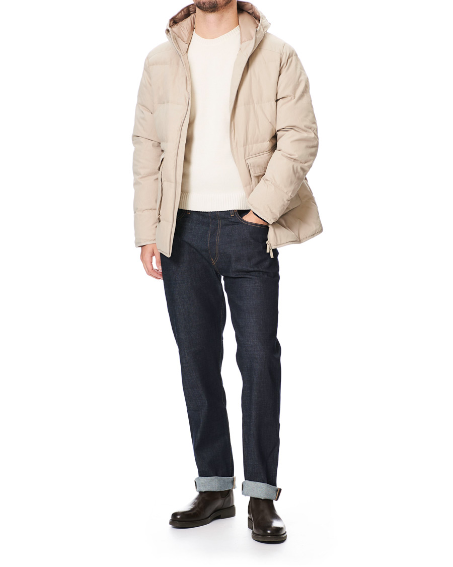 Herre | Jakker | NN07 | Mason Prima Loft Hooded Jacket Off White