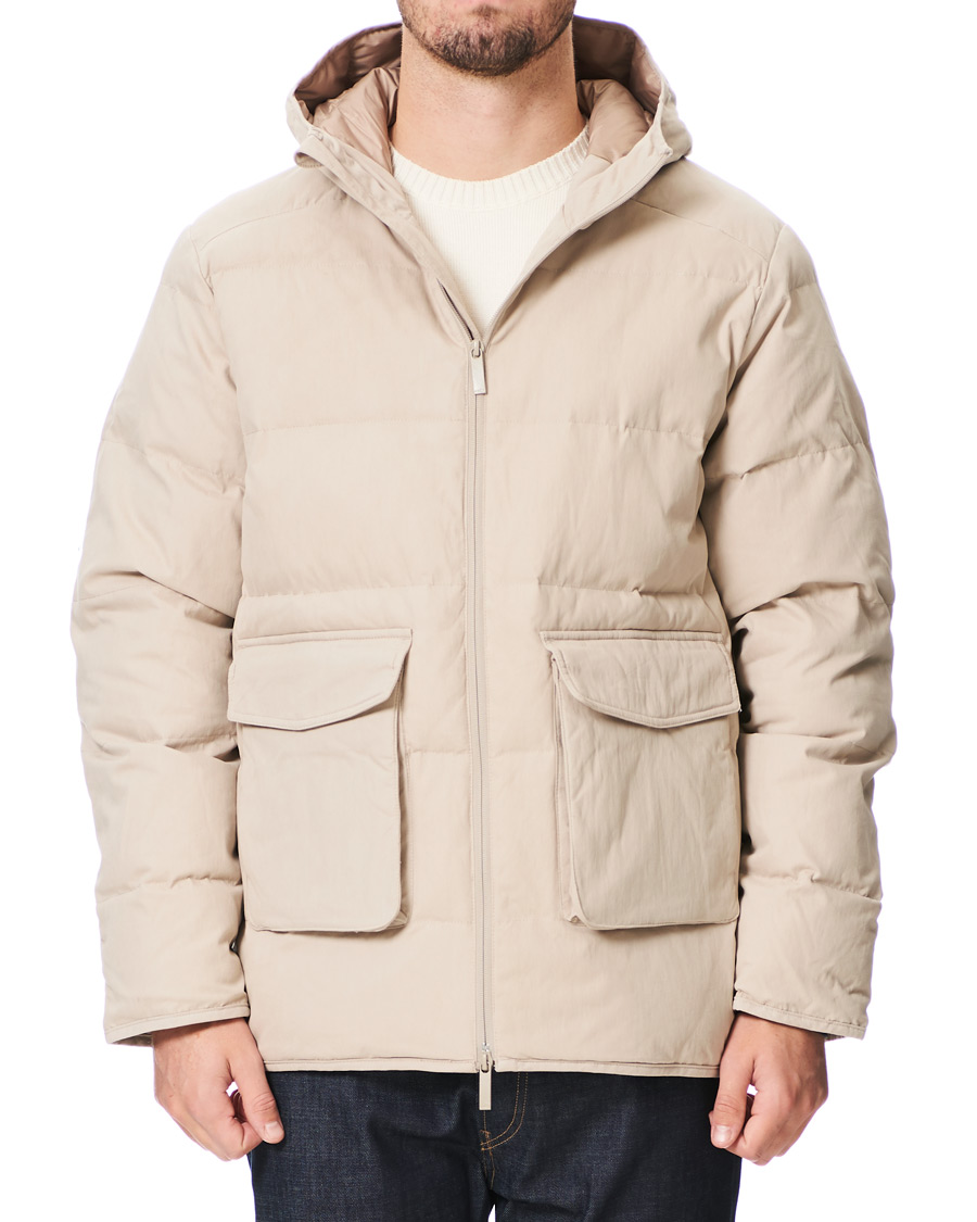 Herre | Jakker | NN07 | Mason Prima Loft Hooded Jacket Off White