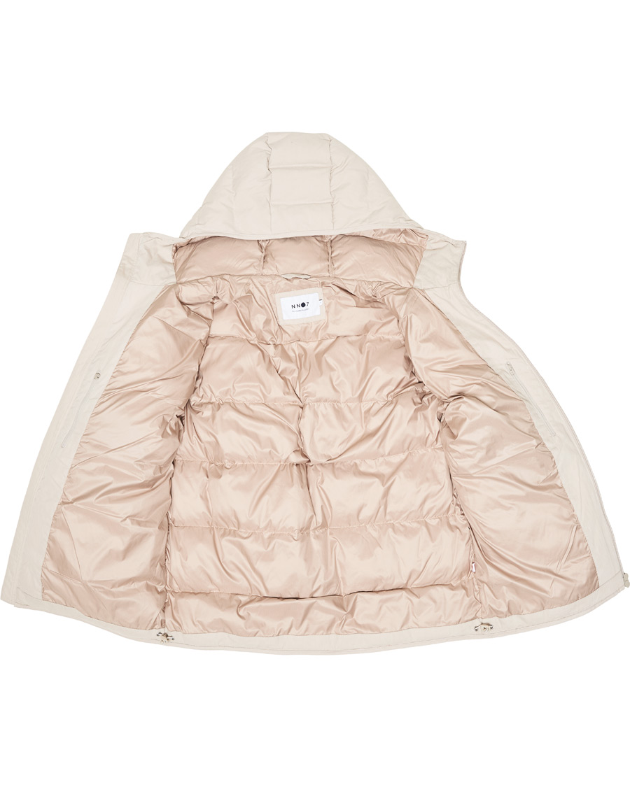 Herre | Jakker | NN07 | Mason Prima Loft Hooded Jacket Off White