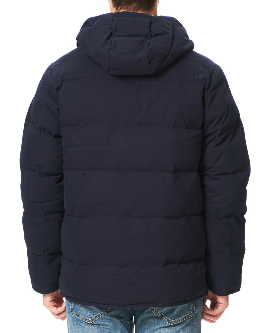 Herre | Jakker | NN07 | Mason Prima Loft Hooded Jacket Navy