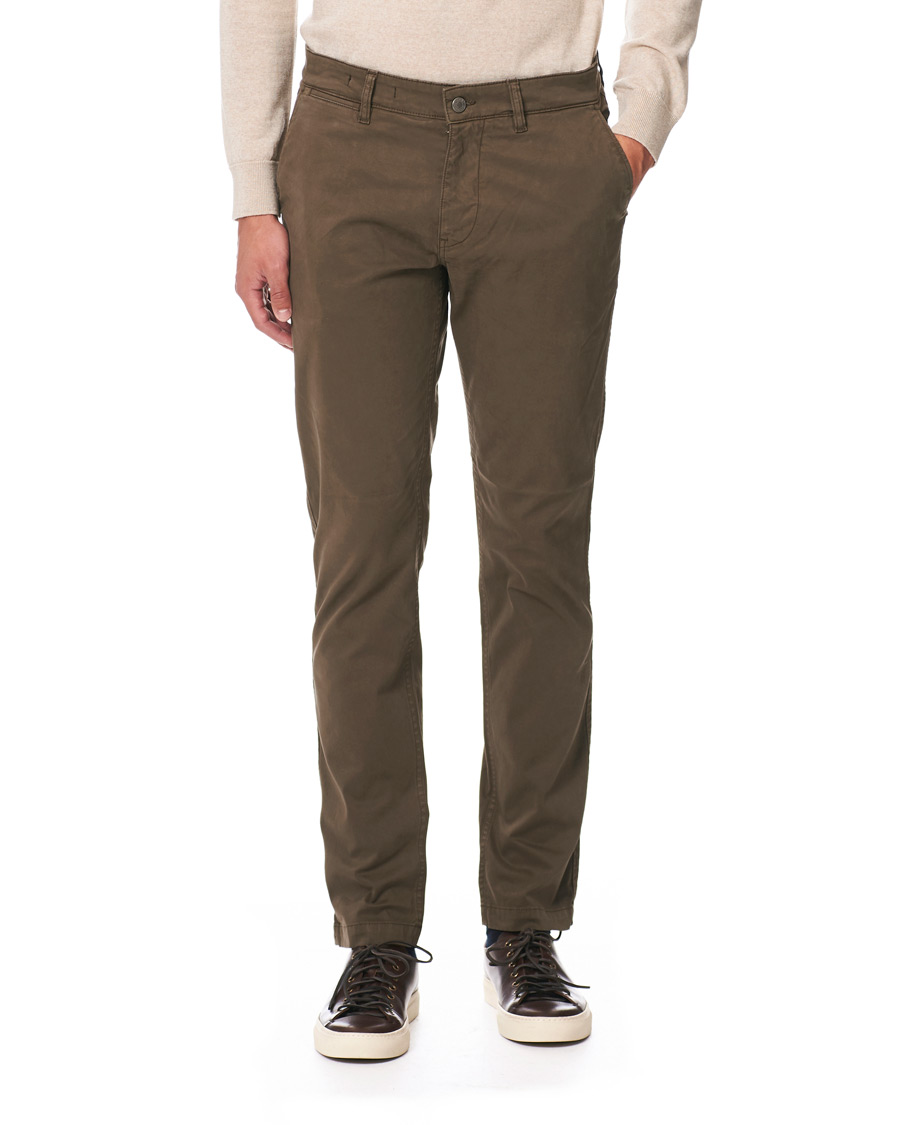 Herre | Bukser | NN07 | Marco Slim Fit Stretch Chinos Khaki Grey