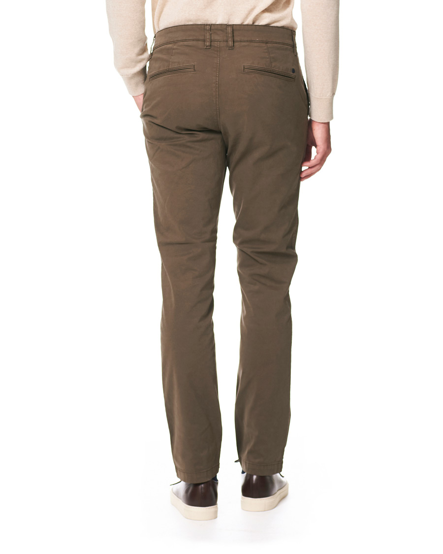 Herre | Bukser | NN07 | Marco Slim Fit Stretch Chinos Khaki Grey