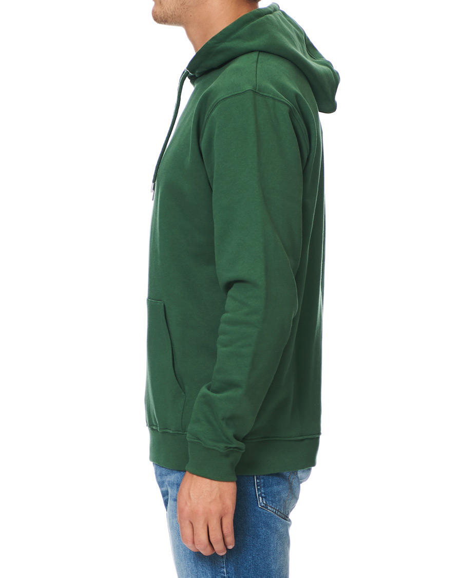 Herre | Gensere | NN07 | Barrow Printed Hoodie Bottle Green