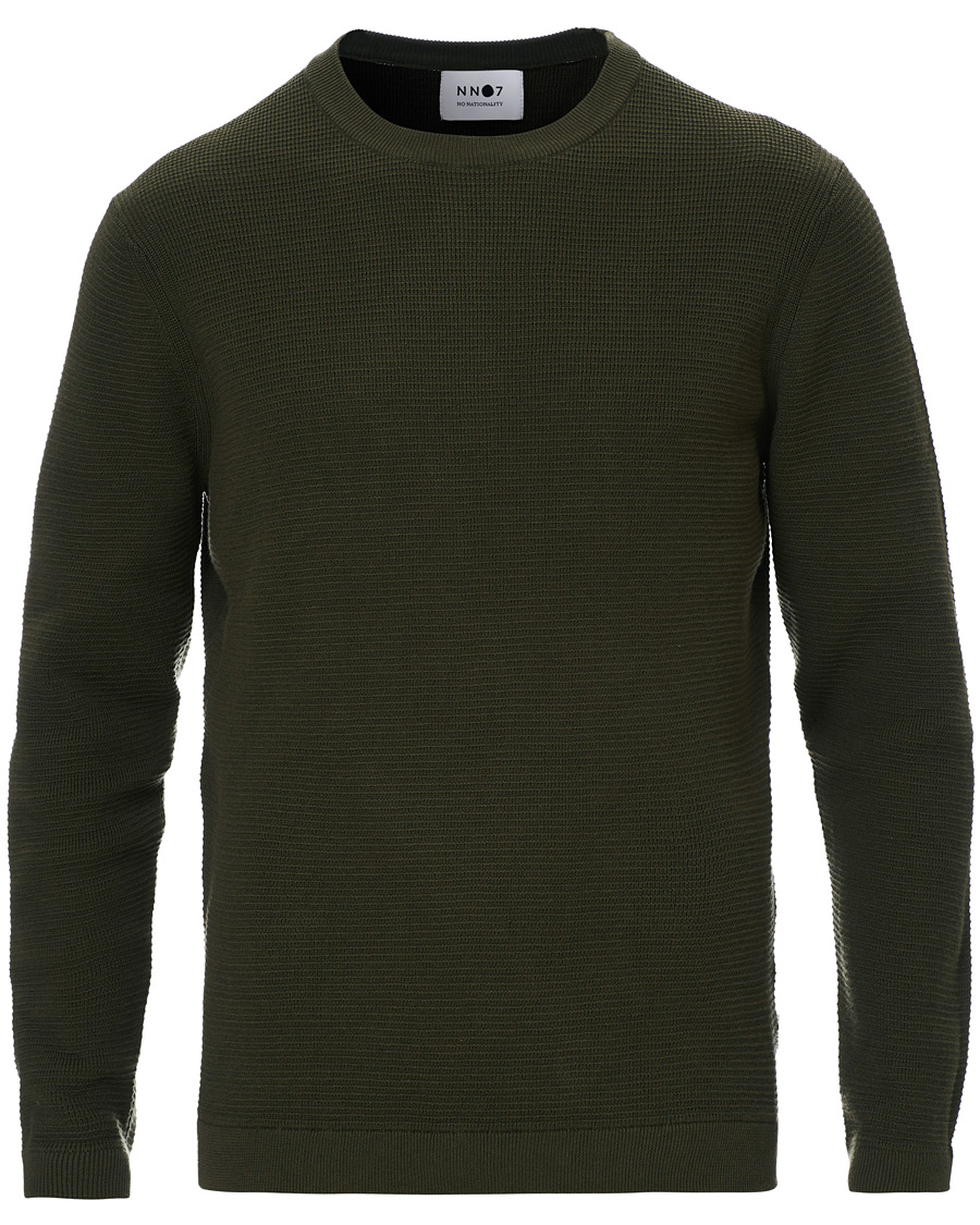 Herre | Gensere | NN07 | Julian Structure Pullover Army Green